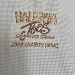 Cream  Shirt Haleiwa golf shirt vintage